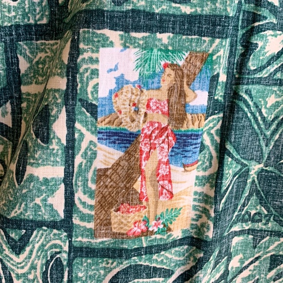 🎉HOST PICK🎉 Reyn Spooner Mele Kalikimaka 2007 Limited Issue Aloha Shirt - XXL - Picture 6 of 16